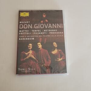 Don Giovanni (DVD) Mozart, Teatro Alla Scala, 2015 new sealed